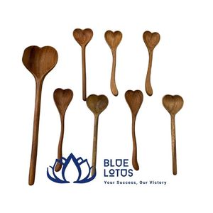 BEST SELLING 7 Piece Sustainable <b>Wooden</b> Teaspoon 5.8 Inch Mini Spoons for Honey Jam Condiments Hand Wash Only Kitchen Tools - Product Image 1