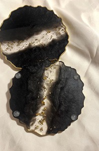 Epoxy Resin <b>Coaster</b> For Home Table Ware Office Tea Coffee <b>Drinking</b> <b>Coaster</b> Good Quality Product Handmade Resin <b>Coasters</b> - Product Image 6