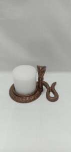 Exclusivo Portavelas Metálico Cónico Estilo Huracán, Decoración Moderna a Precio Económico - Product Image 3