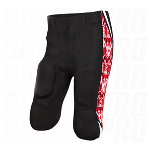 Wholesale Custom Sublimated American Style Football Pants Wholesale Custom 100% Polyester Most Popular American Football Pant - Product Image 5