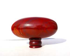 Piedra de Jaspe Rojo Oblonga para Sanación, 8 Pulgadas, Gema Natural Pulida, Decoración Energética para Chakras, Regalo para el Hogar, Venta al por Mayor - Product Image 3