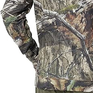 Hot Sale Heavy <b>Weight</b> Cotton Real <b>Tree</b> Jungle Print Hoodie Hunting Wear Cotton Blended Camo Hunting Hiking Men's Hoodies - Product Image 6