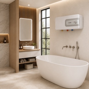 Chauffe-eau électrique mural Rossi 20L 2500W avec boîtier en plastique pour usage domestique - Product Image 1