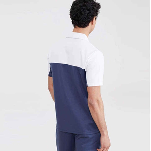 Ensemble de fitness 2 pièces personnalisé pour homme : T-shirt polo décontracté à manches courtes en coton respirant à carreaux + short ample - Product Image 6