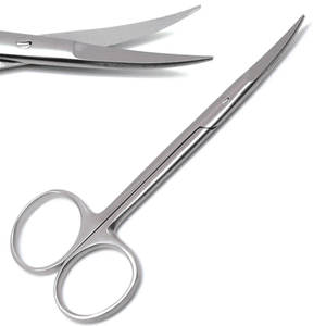 Tijeras Curvas de Diseño Único, Tijeras Curvas Finas de 4 1/2 Pulgadas, Precio al por Mayor - Product Image 1