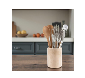 Marble Spoon Holder Elegant kitchen Countertop Cutlery Holder Dishwasher Safe & Kitchen <b>Storage</b> Spoon Holder - Product Image 1