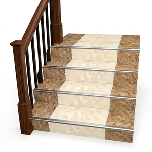 Carreaux de porcelaine de luxe à prix abordable pour marches d'escalier 1200x300mm 1200x200mm 11mm, céramique polie antidérapante pour sols de salle de bain et escaliers - Product Image 2
