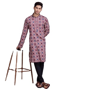 <b>Men's</b> <b>Festival</b> <b>Wear</b> Collection Silk and Cotton Fabric Kurt - Product Image 2