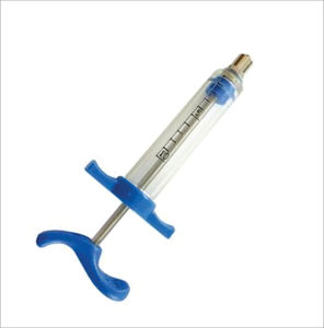 Jeringa Veterinaria Manual de Acero Inoxidable Reutilizable de Alta Calidad CHC TPX BD con Certificación CE y Función de Seguridad para Vacunas Equinas - Product Image 5
