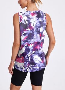 Camiseta sin Mangas Básica Premium para Mujer, Ligera, Transpirable, de Algodón, Informal, para Verano, Venta al Por Mayor, Ropa de Moda - Product Image 4