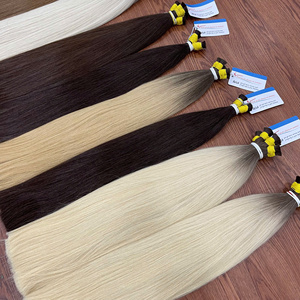 Extensions de cheveux humains naturels bruts vietnamiens en gros, couleur naturelle, cuticules intactes, Remy, lisses naturels - Product Image 6