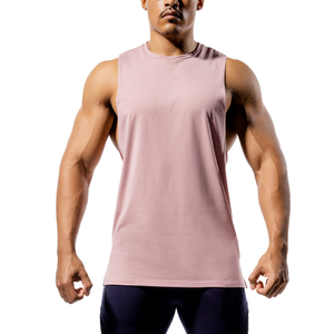 Camisetas sin mangas deportivas casuales para hombre, de gran venta, nuevas para verano, chaleco de running, logotipo personalizado, secado rápido, tejido de punto para gimnasio, transferencia térmica - Product Image 1