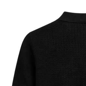 Polo en tricot pour homme, manches courtes, coton premium, texture douce, coupe ajustée, décontracté, élégant, vêtements d'été respirants, vente en gros - Product Image 6