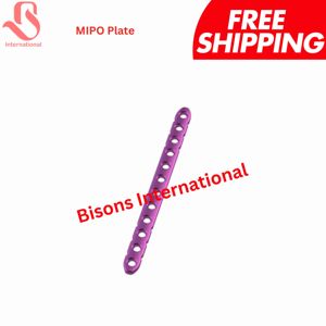 Ensemble d'instruments vétérinaires manuels en acier inoxydable BISONS avec mini-plaques de blocage |   Plaques et vis orthopédiques 1,9/2,0 mm - Product Image 1