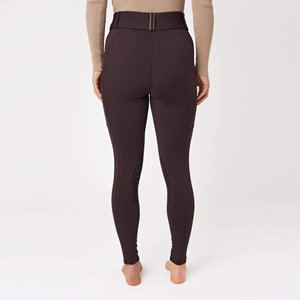 High Quality 4-way Stretch Horse Riding Breeches <b>Leggings</b> Tights <b>Equestrian</b> Wear Pants on Technical Fabric with Soft Feel - Product Image 4