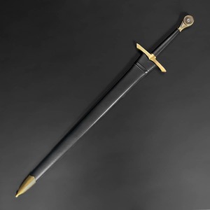 Espada Elendil de 43.25 pulgadas con funda - Acero de alto carbono, arte de cosplay, regalo artesanal para hombres, exhibición para coleccionistas históricos - Product Image 6
