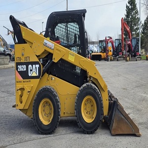 Cargadora de Ruedas Caterpillar 262D3, con Motor Diésel, Amarilla, Equipo de Construcción de Uso Pesado - Product Image 3