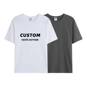 Camisetas de Hombre de Alta Calidad, 190 g/m², 100% Algodón, Manga Corta, Verano, con Impresión de Logotipo Personalizado, Lisas - Product Image 1