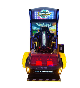 Machine de jeu de course de cascades Commercial Drive-Crazy, cabinet d'arcade de luxe à cockpit ouvert pour un joueur - Product Image 5