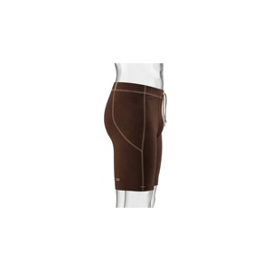 Shorts Bermuda Homme Marron Uni Taille Mi-Haute avec Cordon de Serrage Grande Taille Décontracté en Tricot Spandex Nylon - Product Image 4