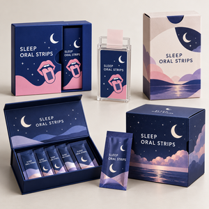 Tiras Orales para Dormir de Marca Privada OEM, Suplemento para la Salud del Sueño, Fórmula Personalizada, Logotipo Personalizado - Product Image 5