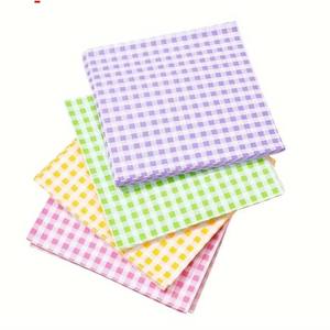 Forros para Cestas de Papas Fritas de 12x12\", Papel a Cuadros/Estampado Resistente a la Grasa para un Almacenamiento y Exhibición Eficientes - Product Image 2