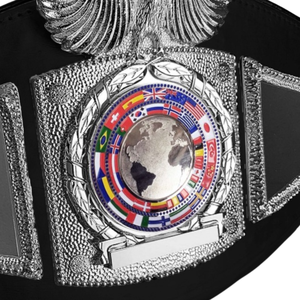 Cinturón de Campeonato de Lucha Libre Premium con Diseño de Águila y Globo Terráqueo, Edición de Coleccionista de Calidad Premium - Product Image 5