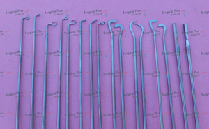 Curettes hypophysaires Hardy, plateau stérile pour chirurgie neurochirurgicale transsphénale, lot de 17 - Product Image 6