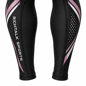 Leggings de sport pour femmes, dernière conception, durables, sublimation, taille haute, longueur intégrale, style sport, Spandex/Polyester, vente en gros, faible MOQ - Product Image 5