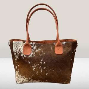 Sac fourre-tout en cuir véritable fait main de qualité supérieure avec broderie et fermeture éclair, style vintage pour femme, sac à bandoulière tendance pour le shopping LHTB-0088 - Product Image 3