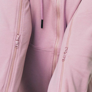 Sweat à capuche color block esthétique pour femme, en polaire, style urbain professionnel, nouvelle collection 2026 - Product Image 5