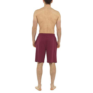 Pantalones Cortos de Playa 2 en 1 para Hombre, Cintura Elástica, Forro de Malla para Gimnasio, Diseño Sólido, Tejido No Tejido para Correr y Hacer Ejercicio - Product Image 6
