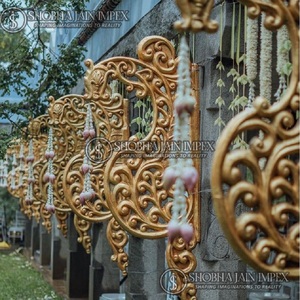 Fiber Hanging Umbrella Theme For Decor <b>wedding</b> <b>props</b> hanging <b>props</b> decoration kundan style hanging dome - Product Image 6