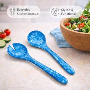 Luxury Design <b>Top</b> Selling Handcrafted Colorful <b>Resin</b> Salad Serving Spoon Fork Spork Set Premium Quality Dishwasher Safe - Product Image 6