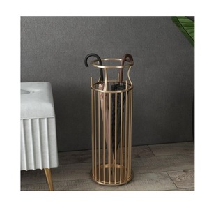 Durable Iron Umbrella Stand Holder For Entryway Storage With Elegant Design And Long Lasting Use - Product Image 1