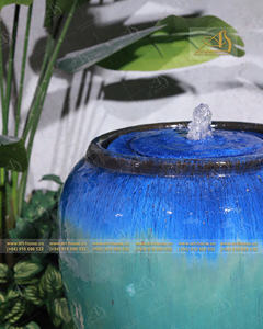 Dispositif d'eau en béton léger avec décoration de jardin en fibre de verre Design de paysage Vietnam Factory - Product Image 5