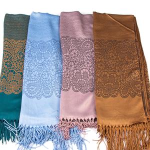 ตุรกีชาติพันธุ์อัลมอนด์ออกแบบผ้าคลุมไหล่ - Product Image 2