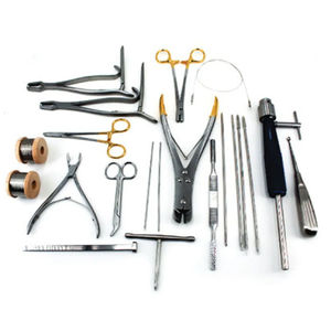 Ensemble de chirurgie de rumenotomie en acier inoxydable réutilisable, écologique, sûr et fiable, coupe-ongles pour animaux, instruments vétérinaires pour chiens par Dentavex - Product Image 2