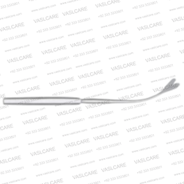 Écarteur d'épiglotte Reichert 24 cm – Instruments ORL – Outil d'exposition endolaryngée et pharyngée de haute précision 9,5 pouces par Vaslcare - Product Image 2