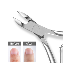 nail nipper straight <b>edge</b> manicure cutting tool nail nipper double spring salon manicure tool nail nipper ingrown toenail <b>cutter</b> - Product Image 2