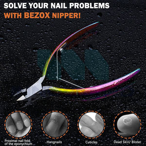 Cortauñas de Acero Inoxidable de Lujo con Logotipo Personalizado OEM al por Mayor, con Hoja Recta y Punta Afilada, Herramienta para Recortar Uñas - Product Image 2