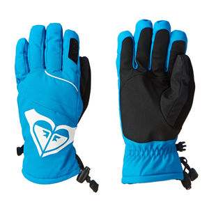 Gants de ski imperméables en polyester à doigts entiers, isolés thermiquement, avec fermeture auto-agrippante, pour l'hiver, unisexes, orange, noir, rose, rouge, bleu - Product Image 6
