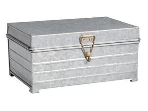 Portable Iron Trunk Metal Storage Box For Travel Camping Moving Household Organization And Personal Storage - Product Image 6