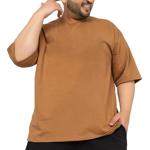 เสื้อยืดคุณภาพสูง ผ้าฝ้าย 100% ทรงโอเวอร์ไซส์ สตรีทแวร์ น้ำหนักเบา สำหรับผู้ชาย รับสกรีนโลโก้ ขายส่ง - Product Image 1