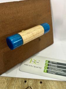 Modern European <b>Kitchen</b> Wardrobe Cabinet <b>Handles</b> Colorful Resin <b>T</b>-<b>Bar</b> Figurine Carved Gemstone Cylindrical Pulls Crafts - Product Image 6