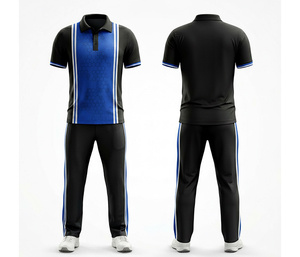 Durable <b>Cricket</b> Uniform Set for Professional Players | Men Women Youth <b>Cricket</b> Wears Polo Shirt and Trouser Full Team - Product Image 2