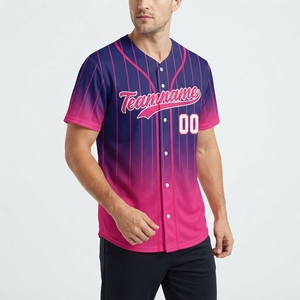 Nouveau design 2026 – Maillot de baseball et de softball personnalisé, confortable, à séchage rapide et respirant pour homme - Product Image 4
