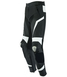 Pantalones de Motociclismo de Cuero Vacuno Perforado Personalizados, Pantalones de Montar de Cuero Genuino para Invierno, Resistentes al Viento, Tallas Grandes - Product Image 2