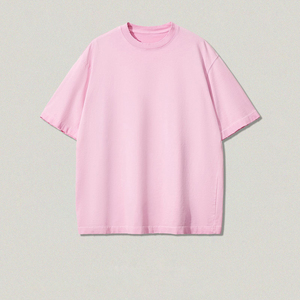T-shirt ample et oversize pour homme, nouvelle collection 2026, streetwear, épaules tombantes, coupe décontractée, 100% coton écologique, 240 GSM, effet délavé - Product Image 2
