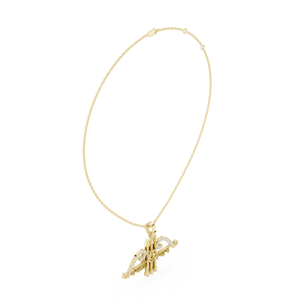 Venta al por mayor S925 collar de plata esterlina moda coreana Cadena de piedra de circón joyería fina - Product Image 5